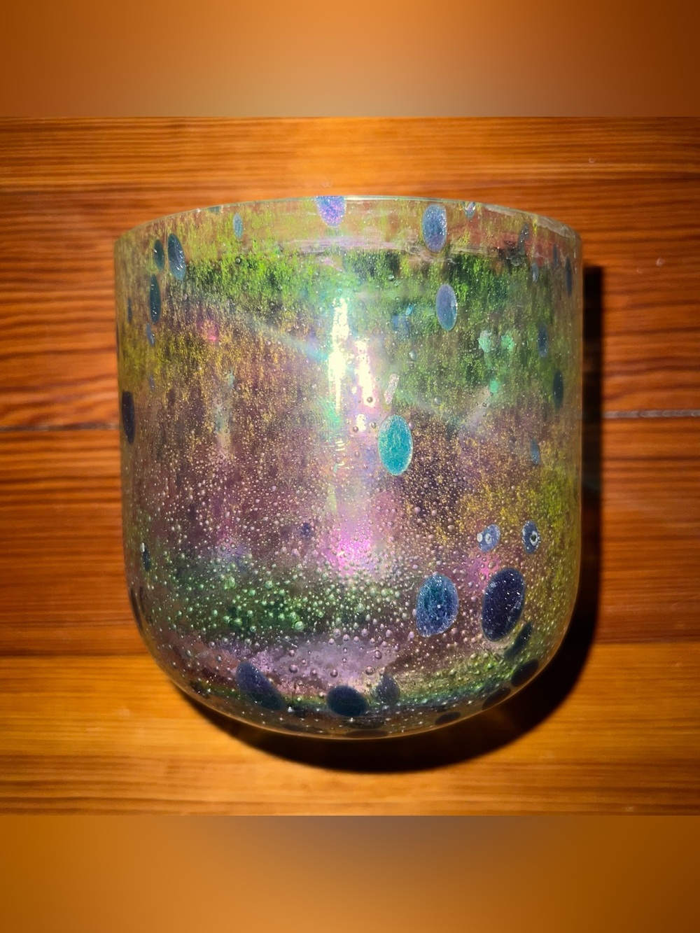 TERRAIN Iridescent Tea Light Holder